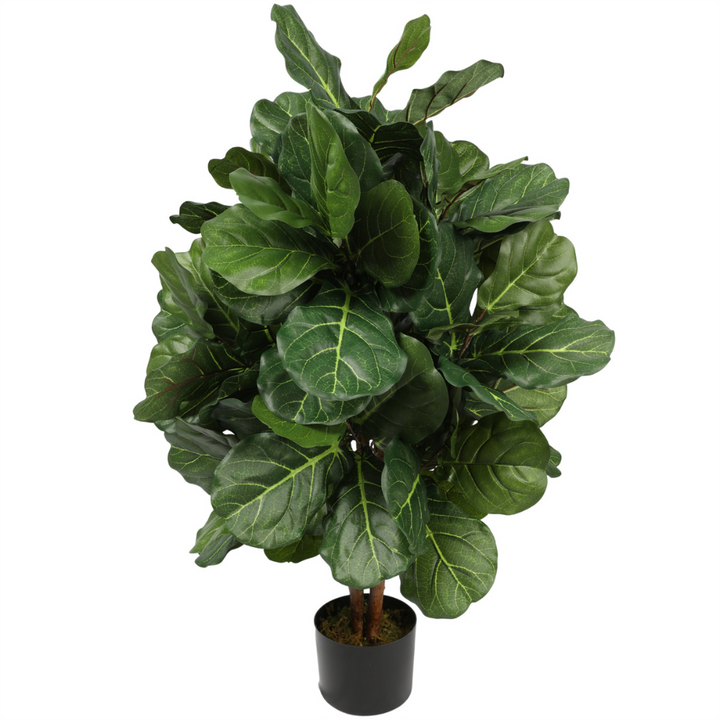Ficus Lyrata 90 cm con follaje de seda